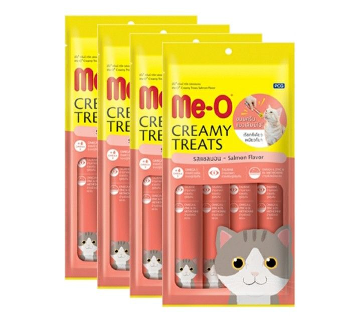 Me-O Creamy Treats - سلمون